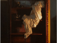 Domingo Donoso, Serie Velos,óleo sobre tela, 140 x 86 cm